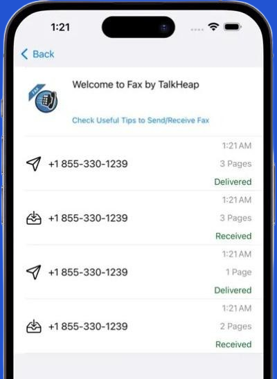 TalkHeap App Screenshot