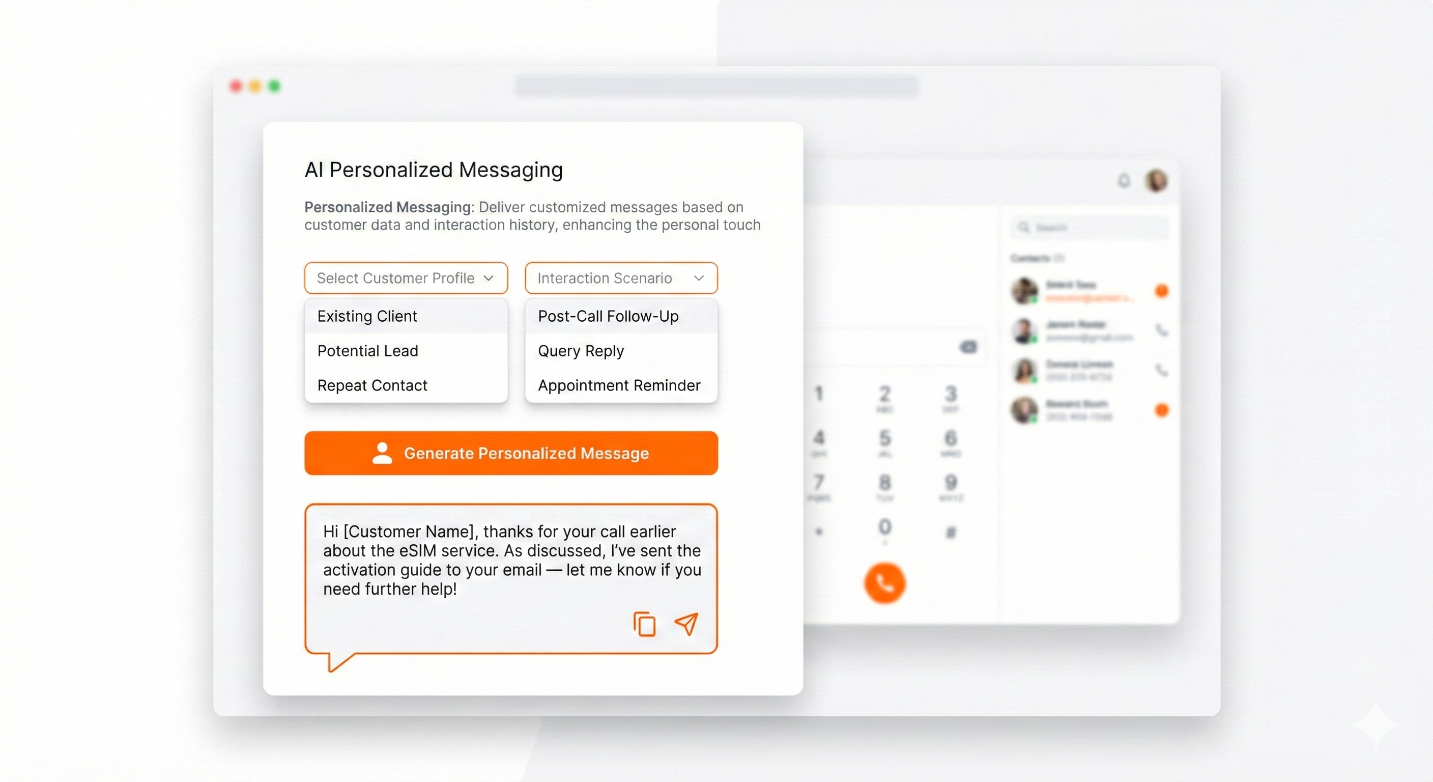 Personalized Messaging