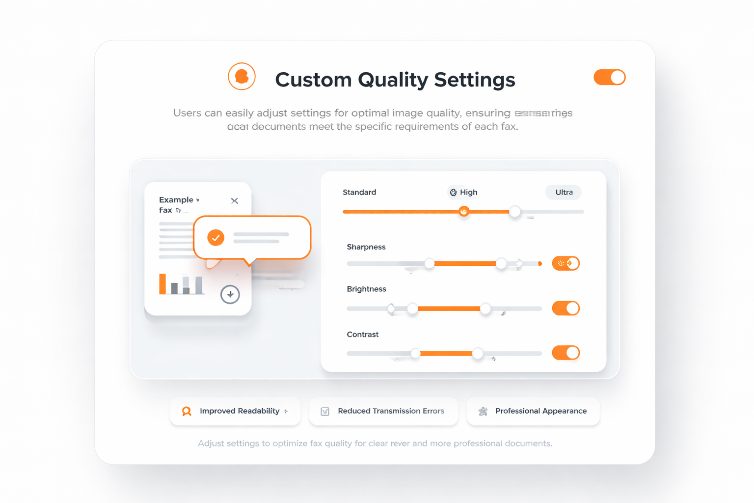 Custom Quality Settings