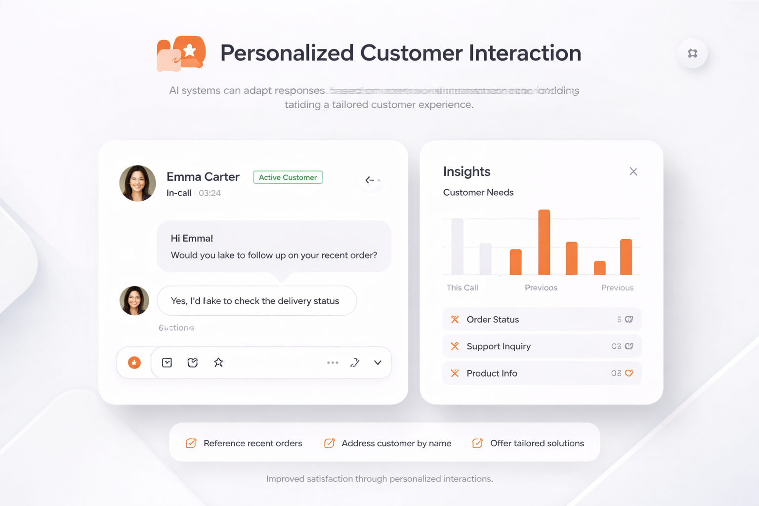 Personalized Customer Interaction