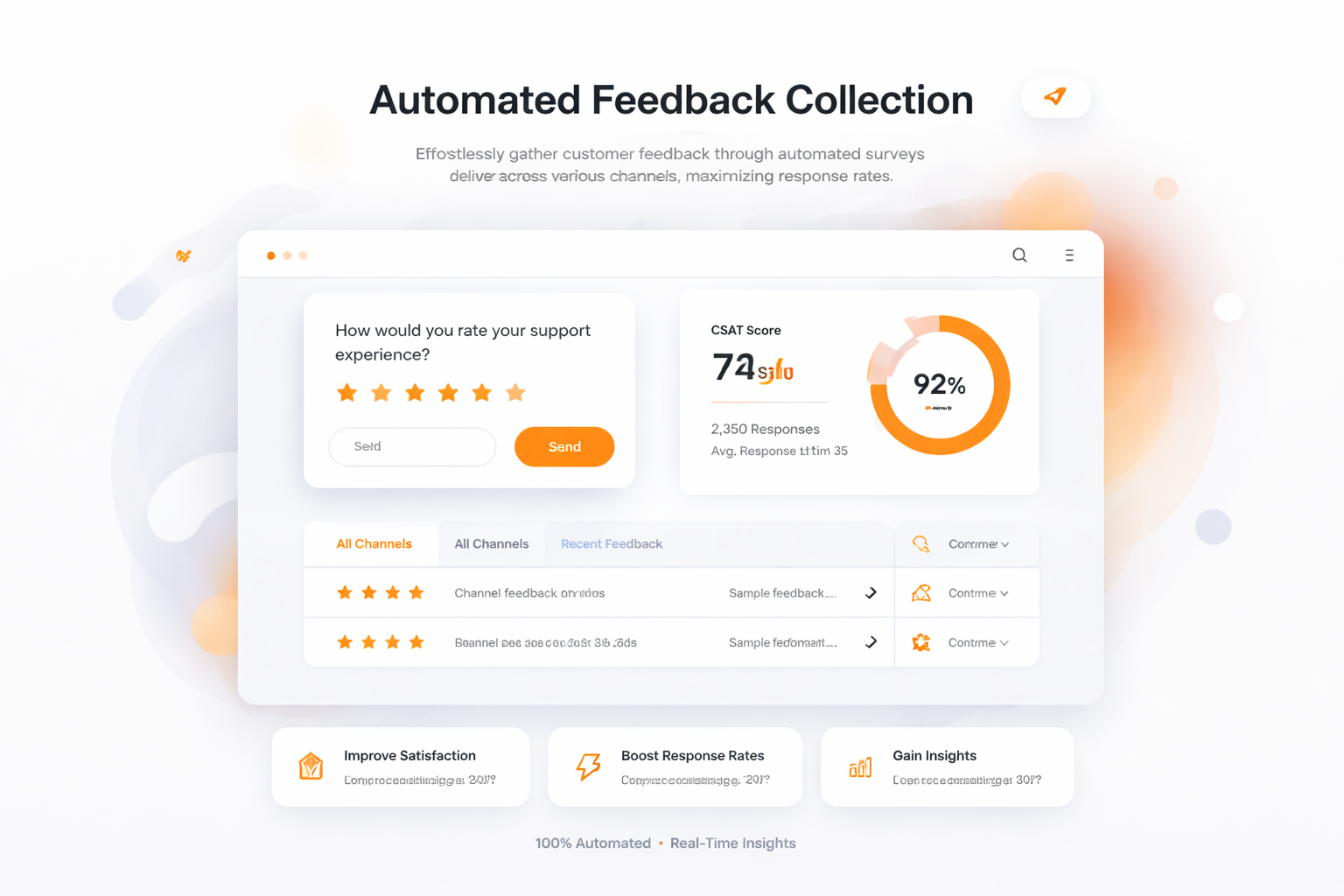 Automatisierte Feedbacksammlung