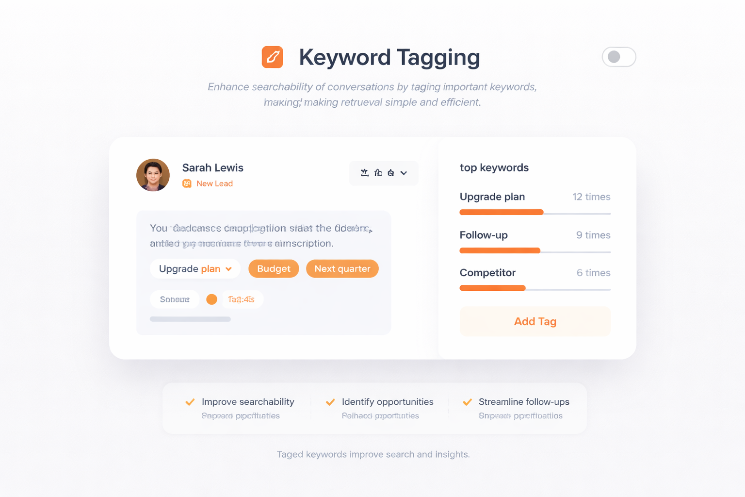 Étiquetage par mots-clés