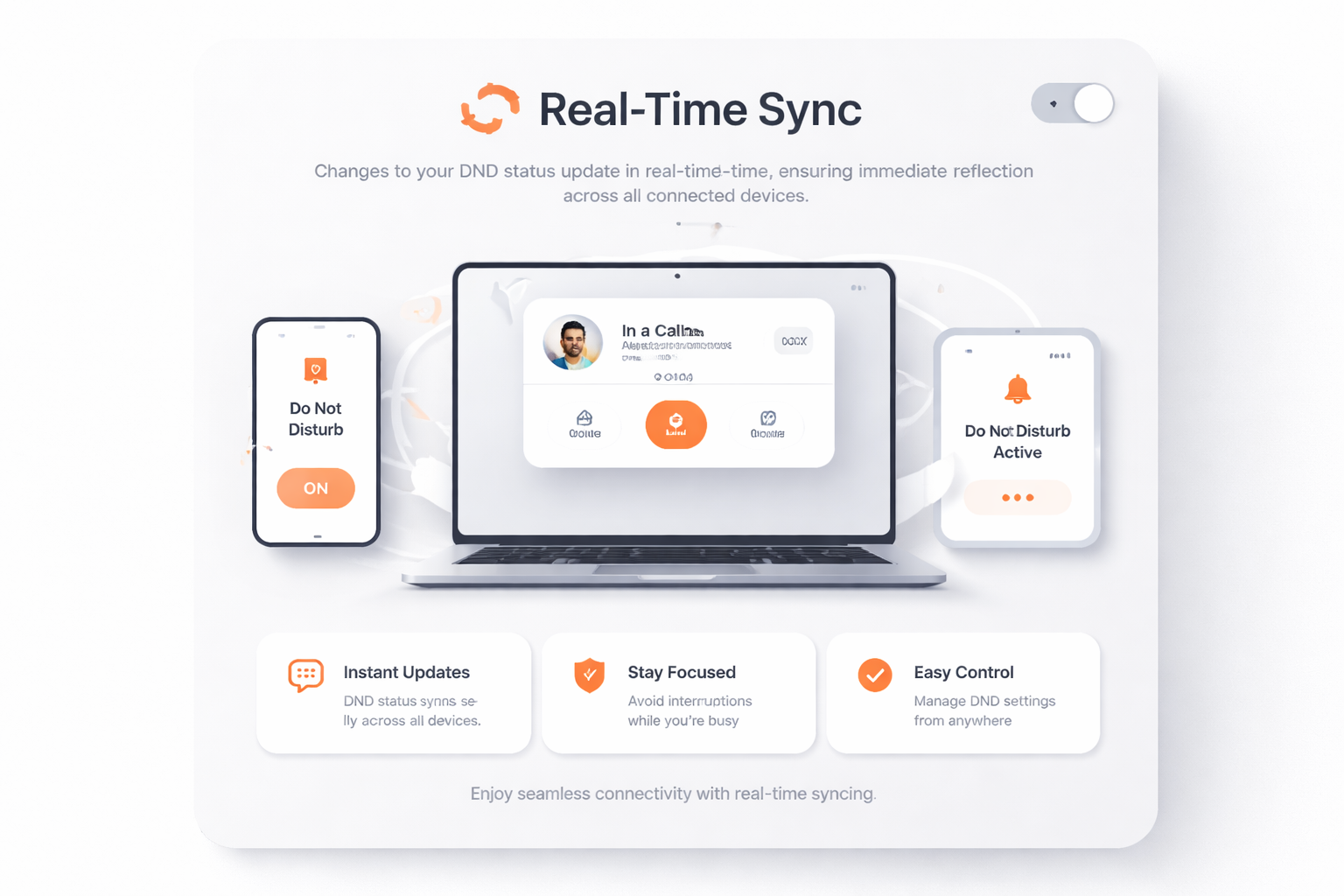 Synchronisation en temps réel