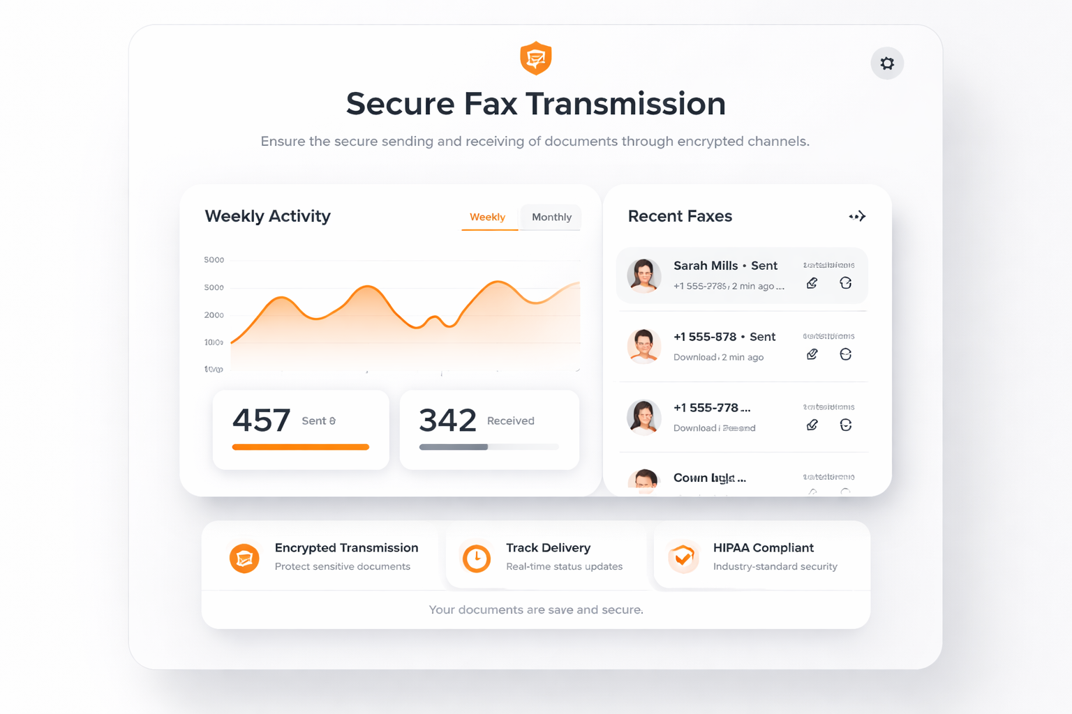 Transmissão Segura de Fax
