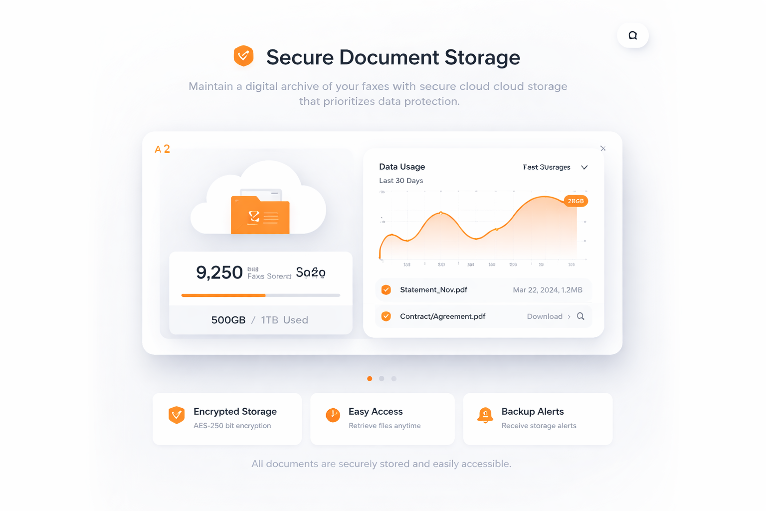 Almacenamiento Seguro de Documentos
