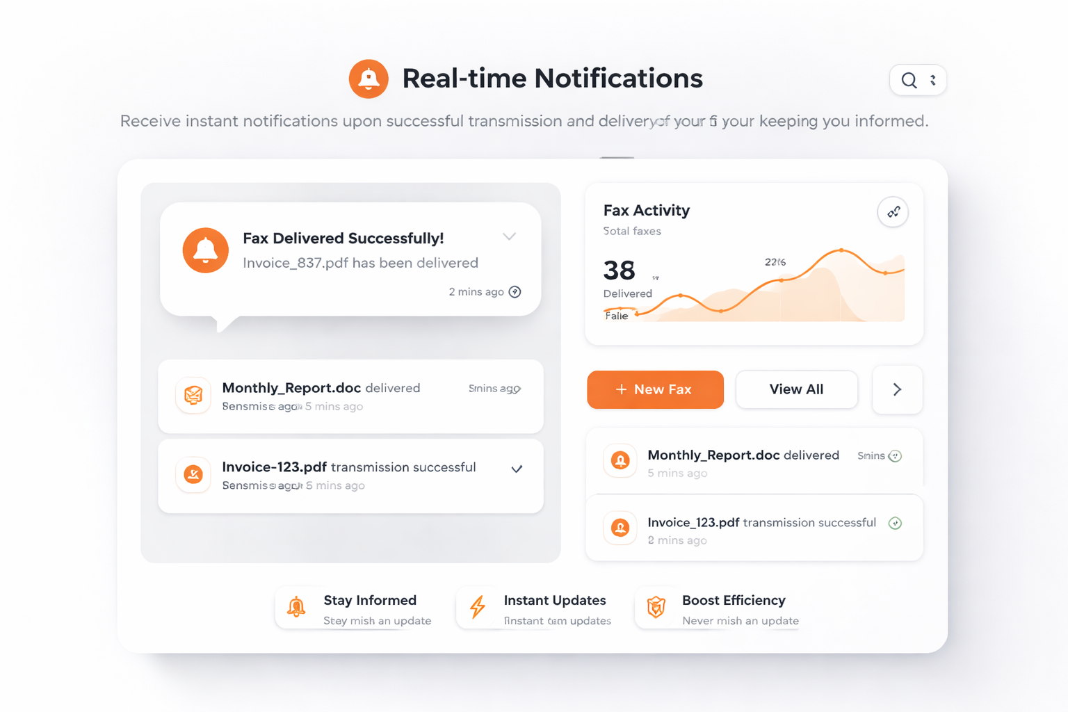 Notifications en temps réel