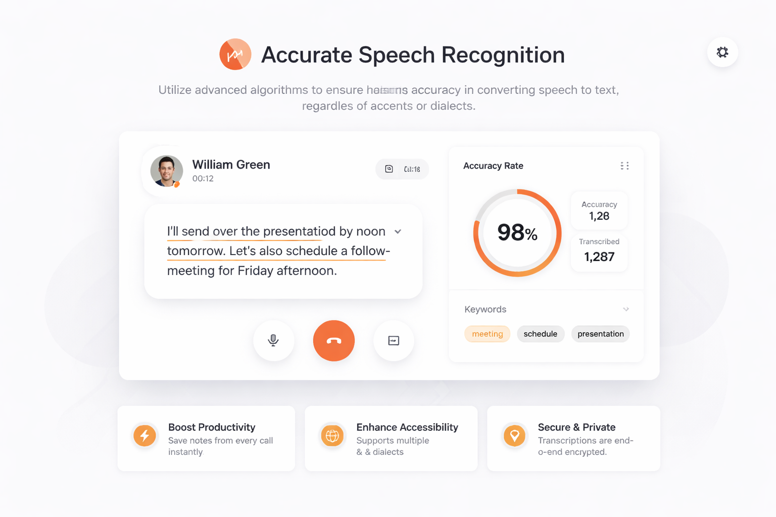 Accurate Speech Recognition
