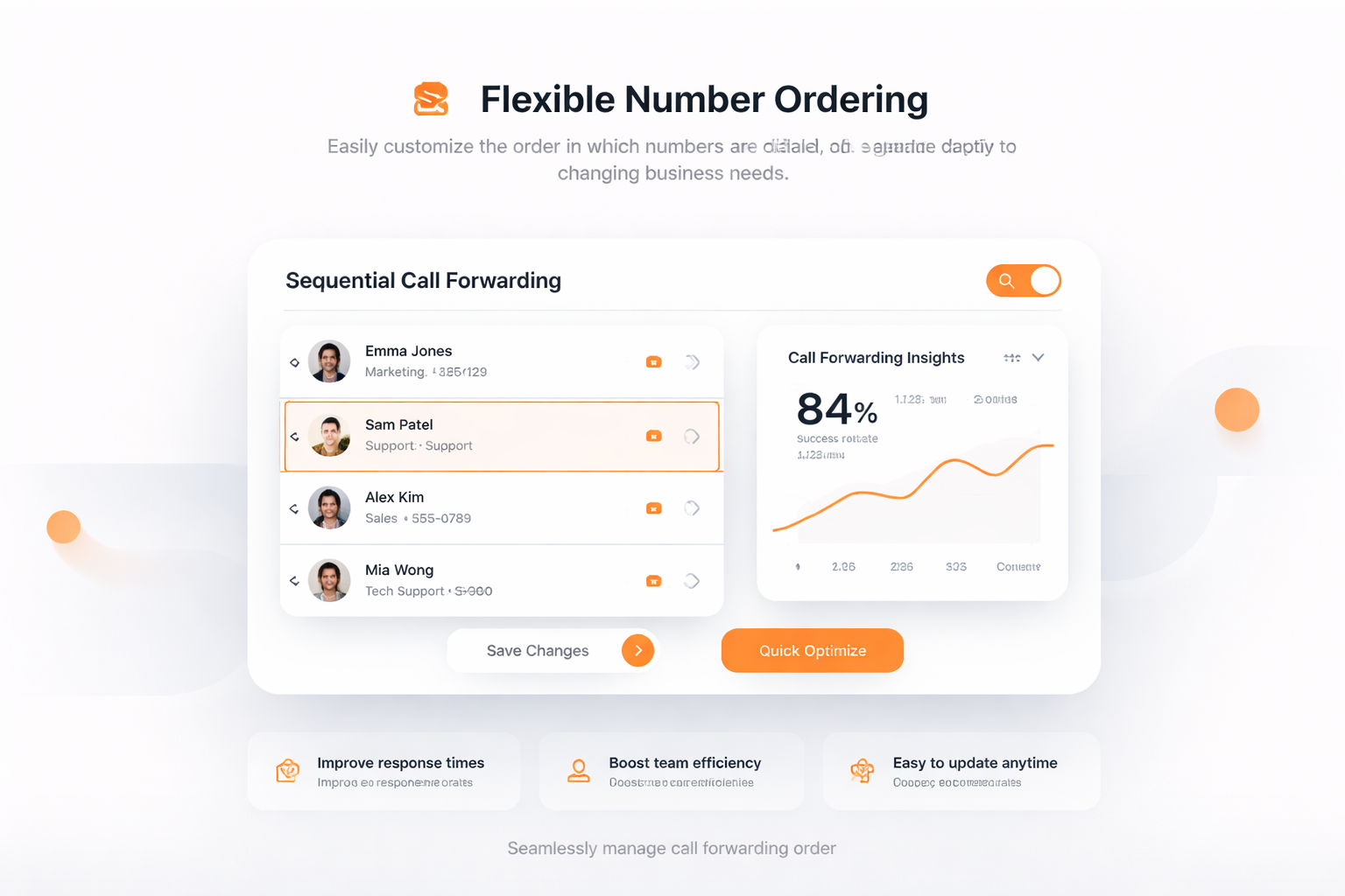 Flexible Number Ordering