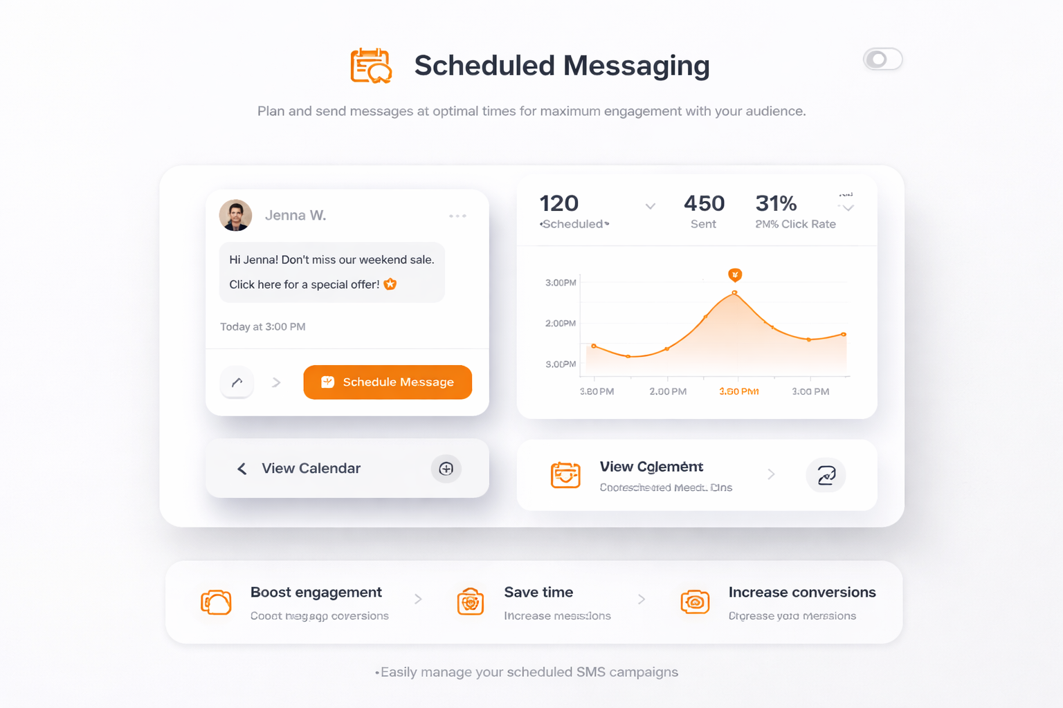 Scheduled Messaging