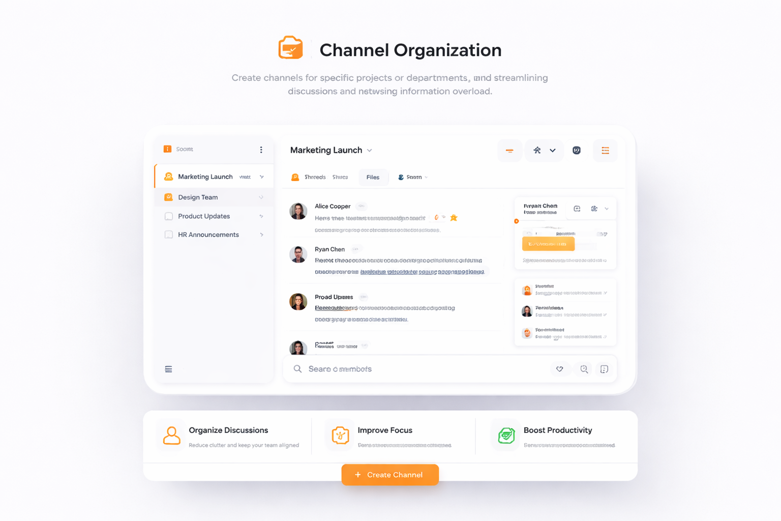 Channel Organization