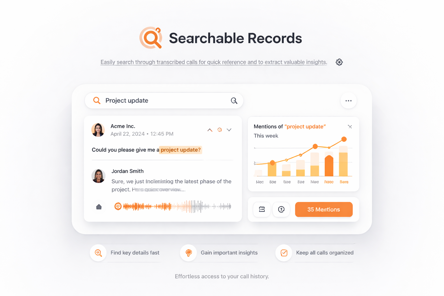 Registros Pesquisáveis