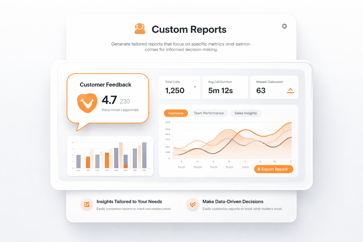 Rapports personnalisés